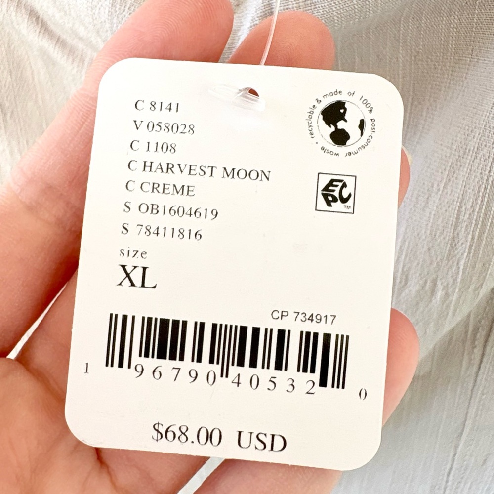 Free People Intimately XL Harvest Moon Lola Bodysuit Tie Shoulder NWT - Picture 6 of 10
